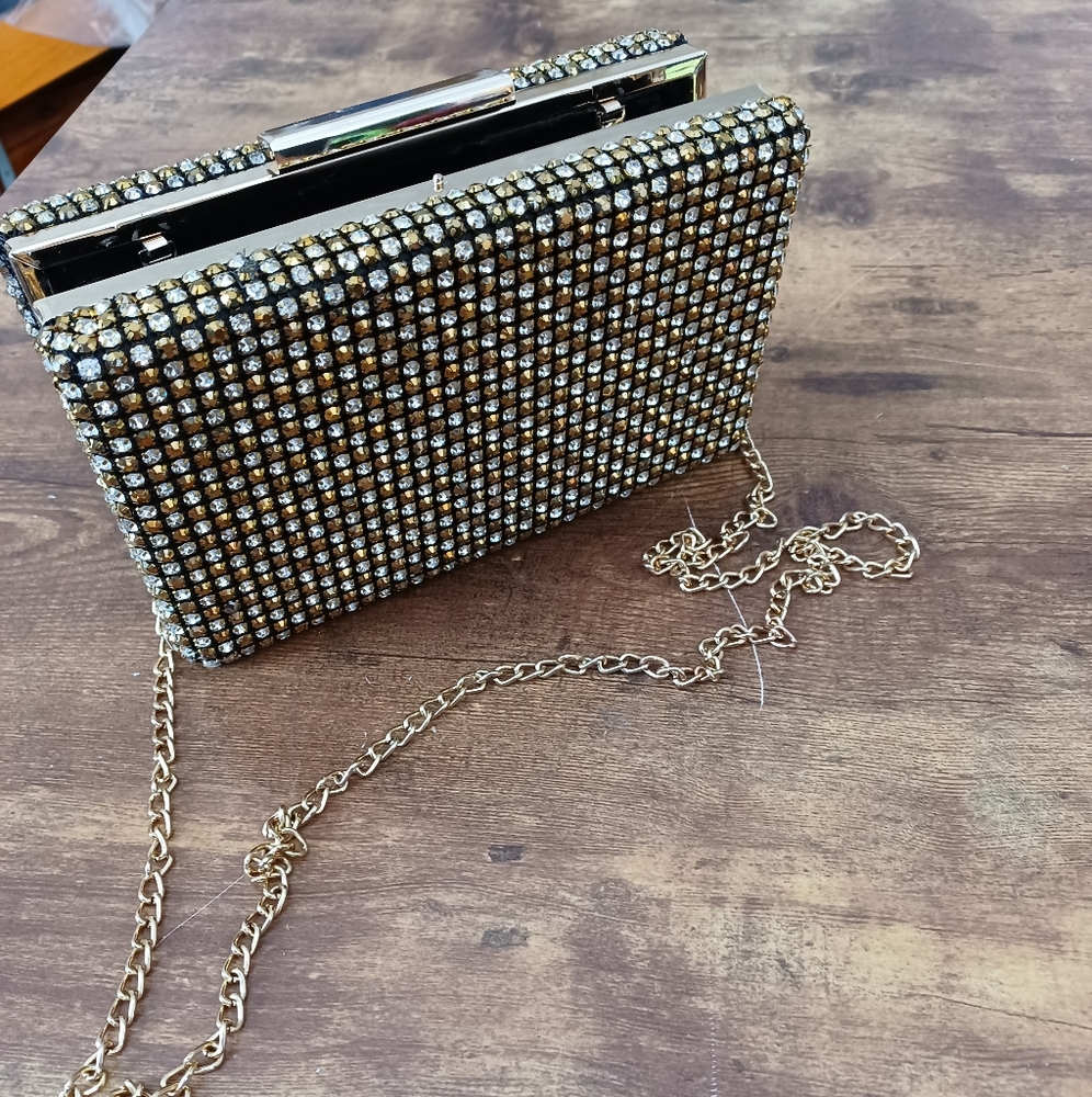 Starlet evening glam clutch